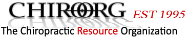 Chiropractic Resource Organization – largest Chiropractic News Source Logo